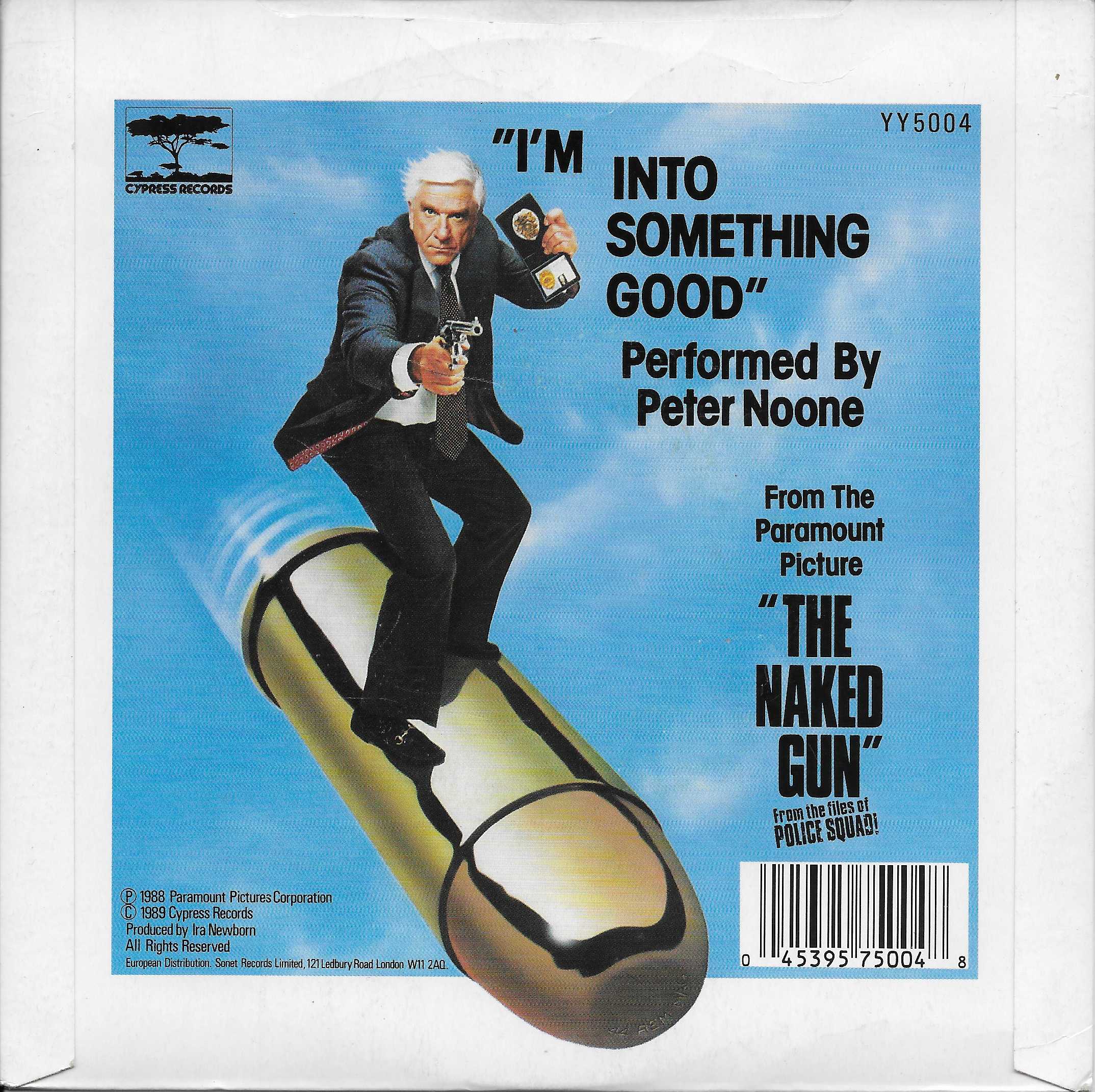 Picture of YY 5004 I'm into something good (The naked gun) by artist Gerry Goffin / Carole King / Peter Noone / Frannie Golde / Ailee Willis from ITV, Channel 4 and Channel 5 library